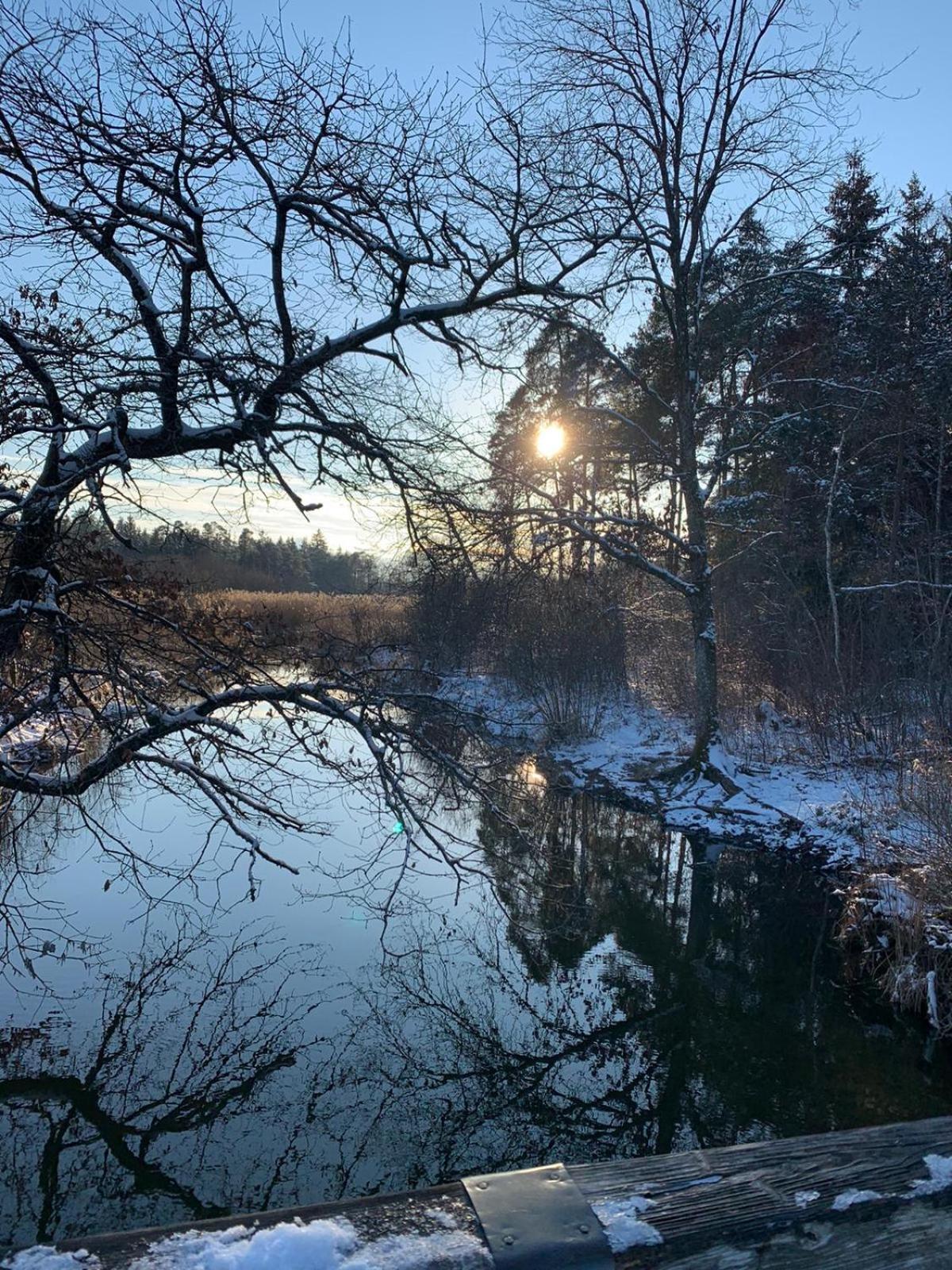 Vila Beim Danner Riedering Exteriér fotografie